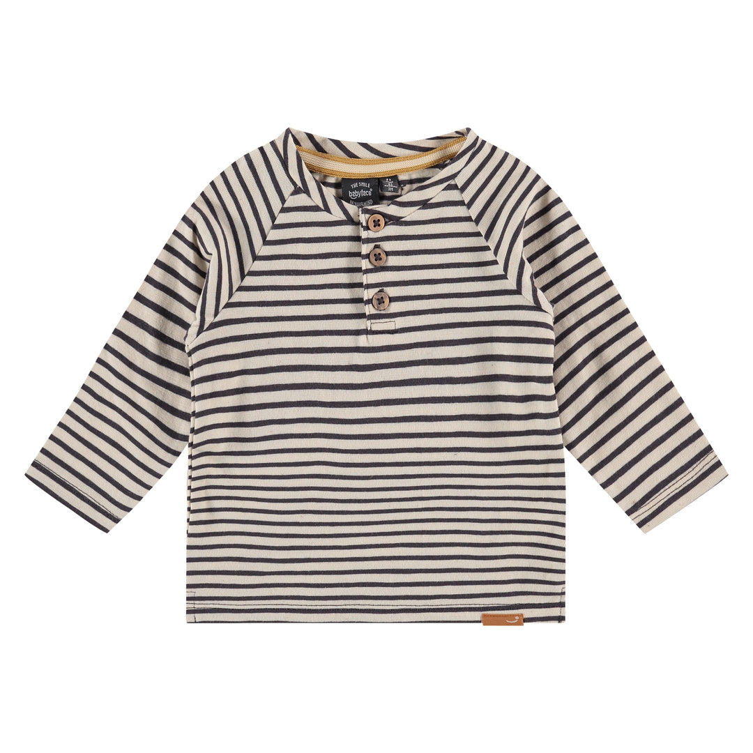 Long Sleeve Night Stripe Shirt