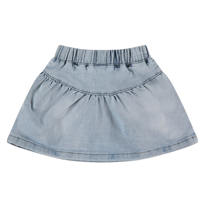 Girls Blue Denim Skort
