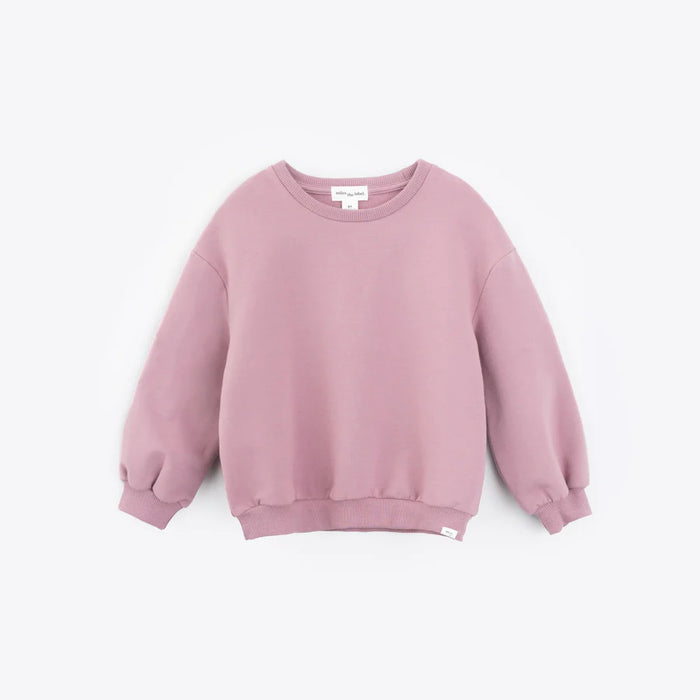 Miles Basics Girls' Sweatshirt | Mauve
