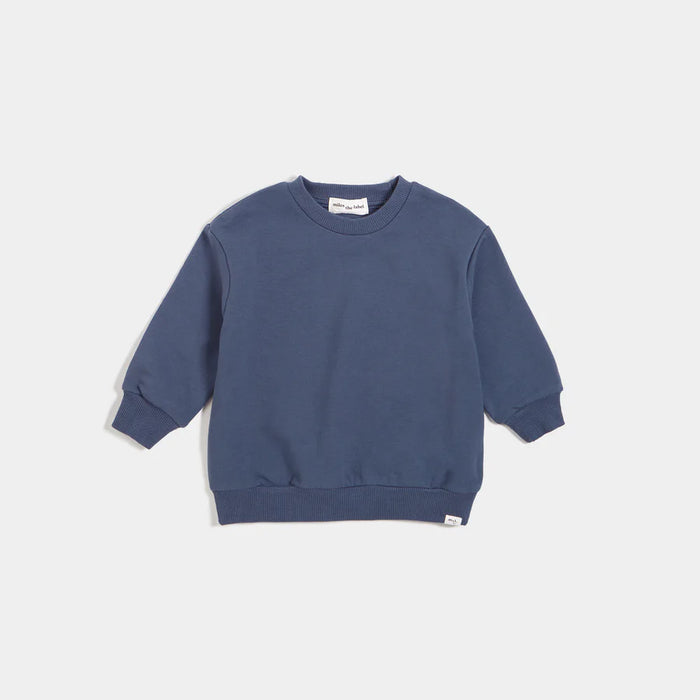 Miles Basics Boys' Sweatshirt | Vintage Blue