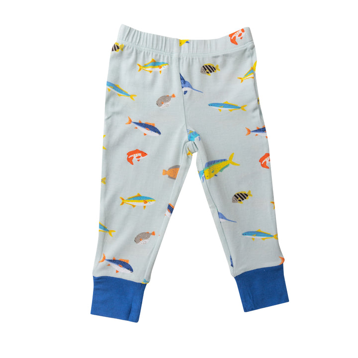 Loungewear Set | Blue Tropical Fish