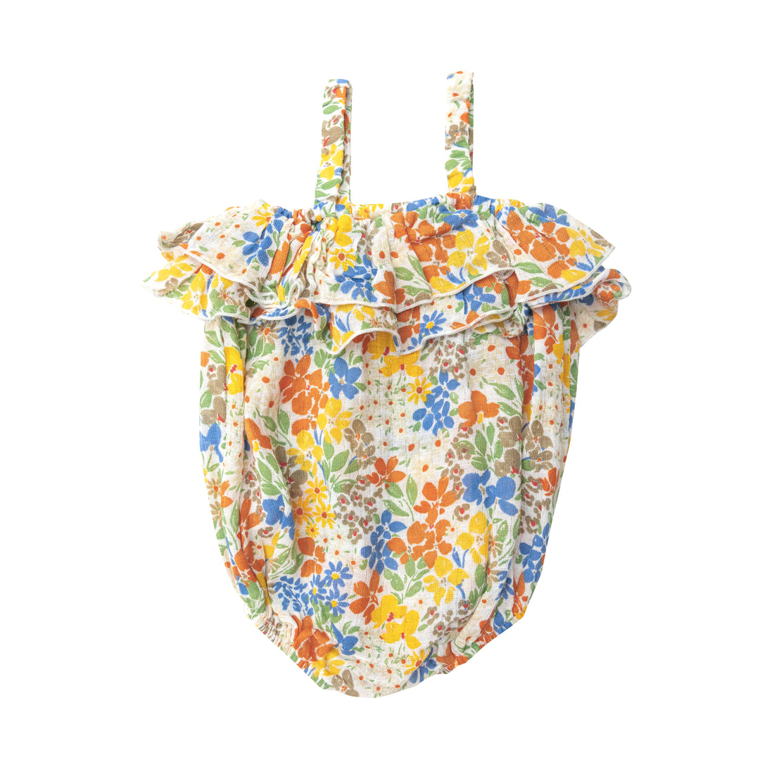 Muslin Ruffle Bubble | Happy Ditsy