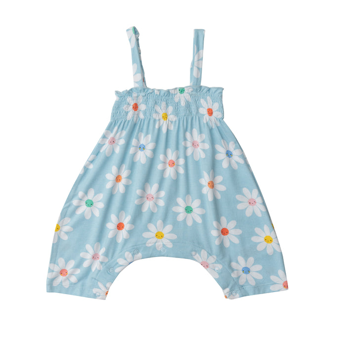 Bamboo Romper | Daisy Faces