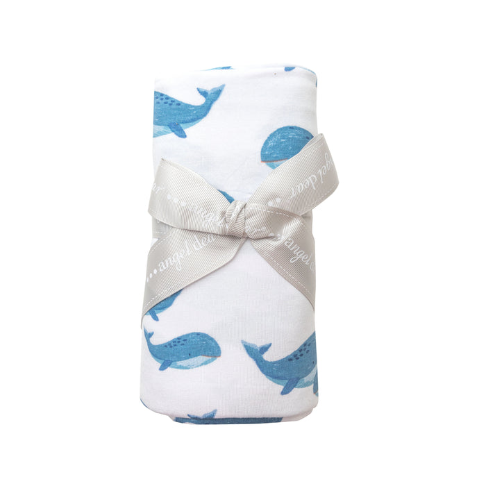Bamboo Swaddle | Blue Whales