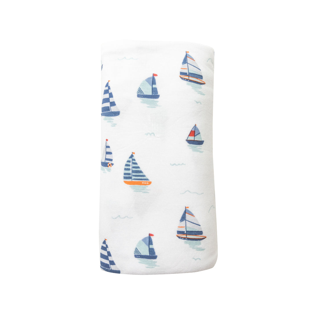 Bamboo Swaddle | Nautical Boats