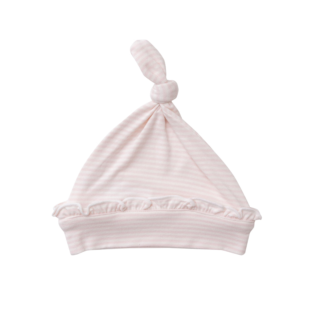 Knotted Hat | Pink Stripe