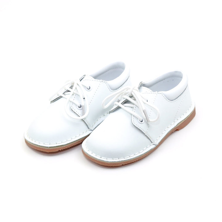 Tyler White Leather Lace Up Shoe (5012)