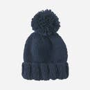 Navy Classic Pom Hat