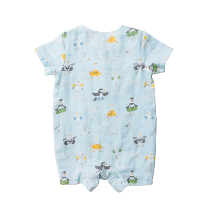 Muslin Henley Shortall | Shorebirds