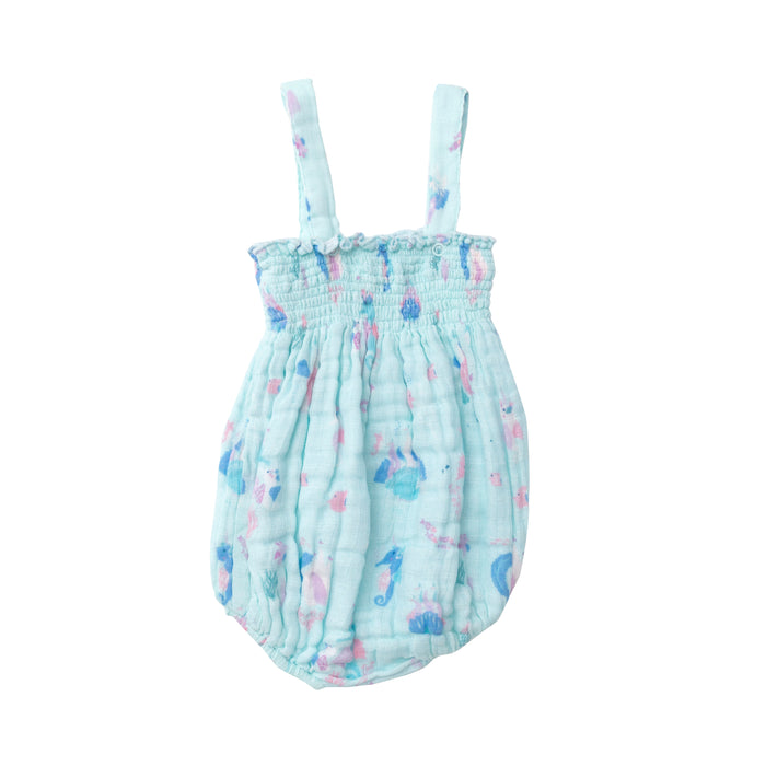 Smocked Sunsuit | Magical Seahorse