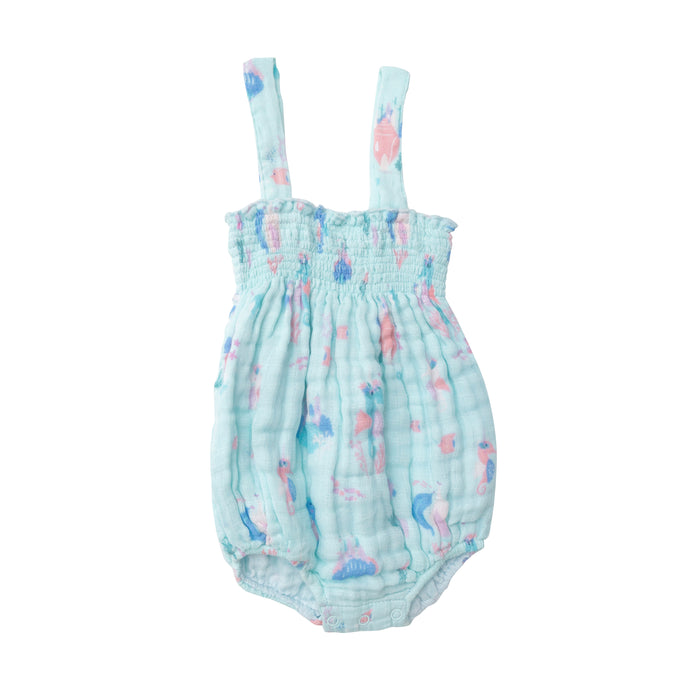 Smocked Sunsuit | Magical Seahorse