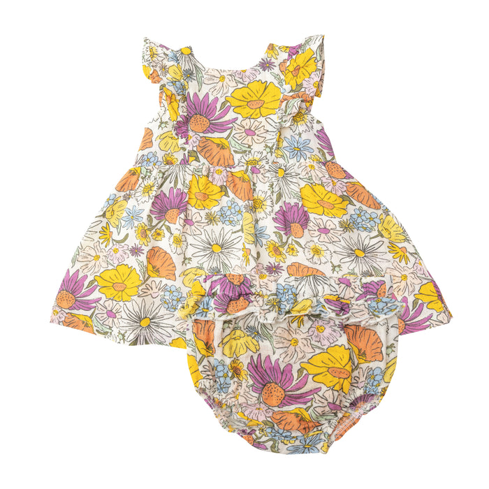Muslin Ruffle Sundress | Wildflowers