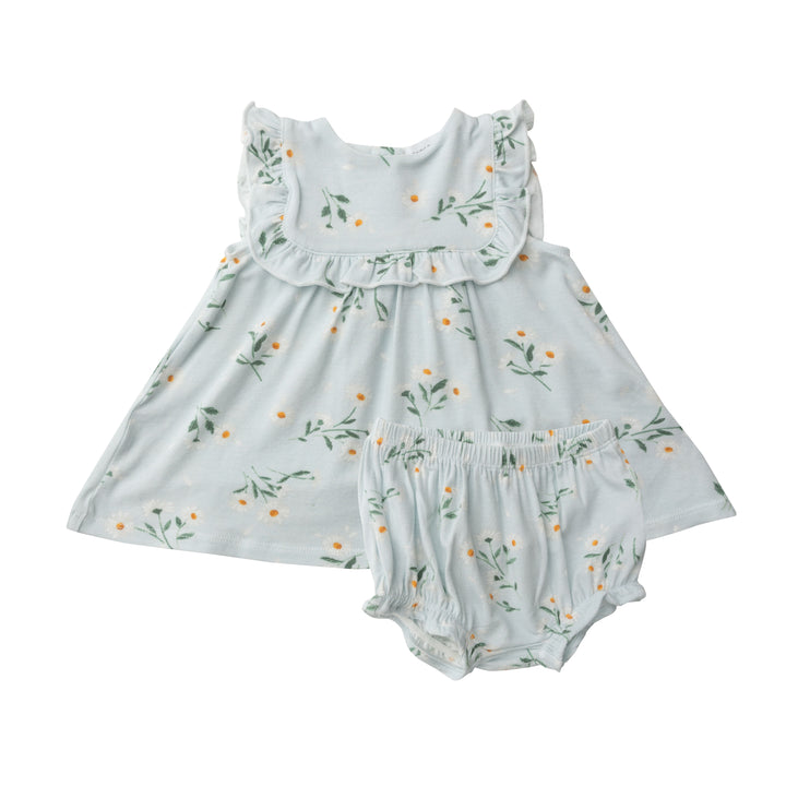 Bamboo Ruffle Sundress | Daisies