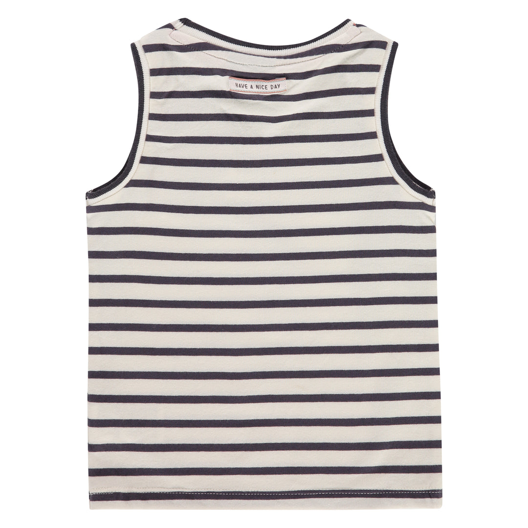 Striped Sleeveless Top