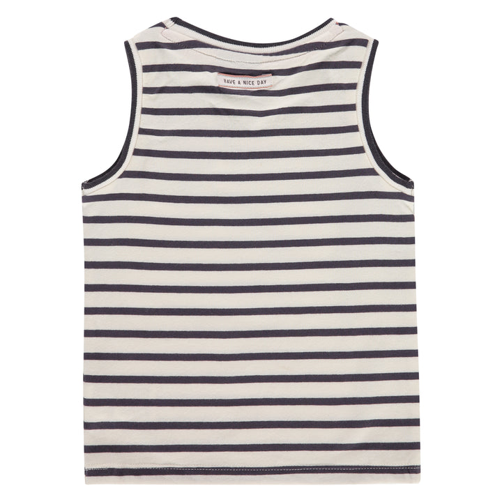 Striped Sleeveless Top