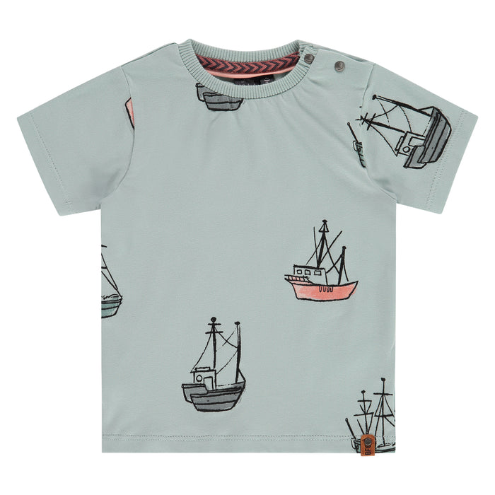 Mint Sail Boat T-Shirt