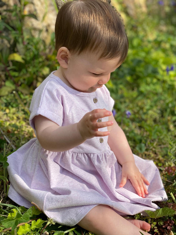 Chesten Jersey Dress | Lavender