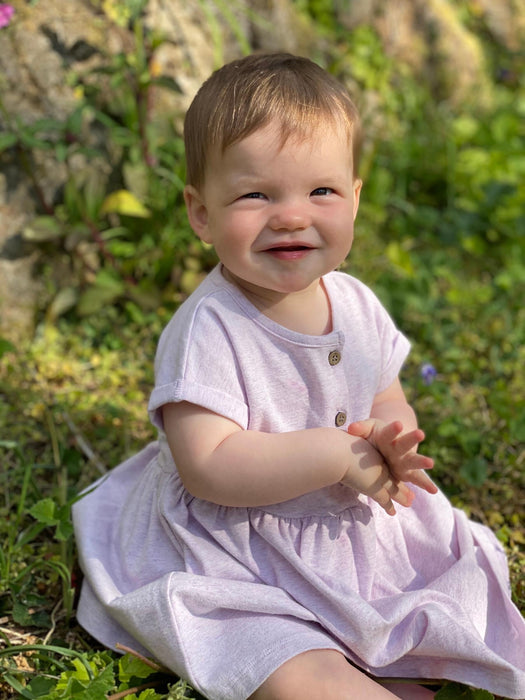 Chesten Jersey Dress | Lavender