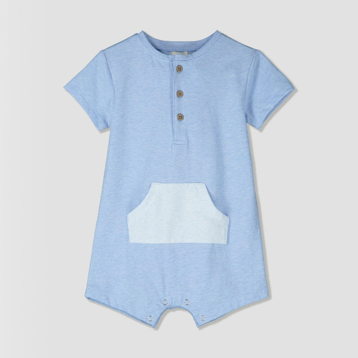 Dewi Jersey Romper | Blue