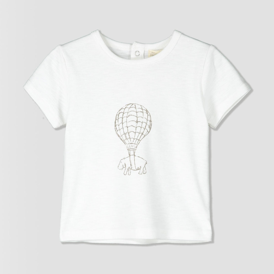 Hippo Hot Air Balloon Jersey T-Shirt
