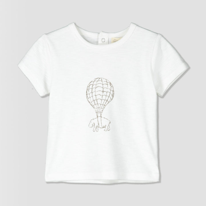Hippo Hot Air Balloon Jersey T-Shirt