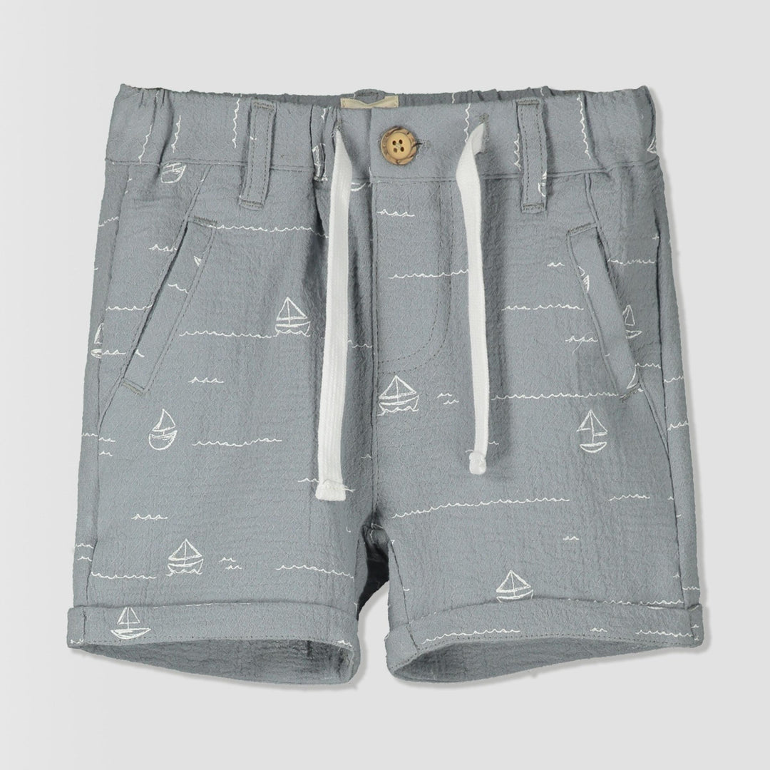Kensa Woven Shorts | Grey Boats