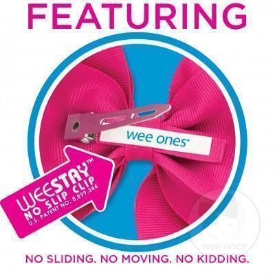 Medium Classic Grosgrain Hair Bow | Pearl Pink