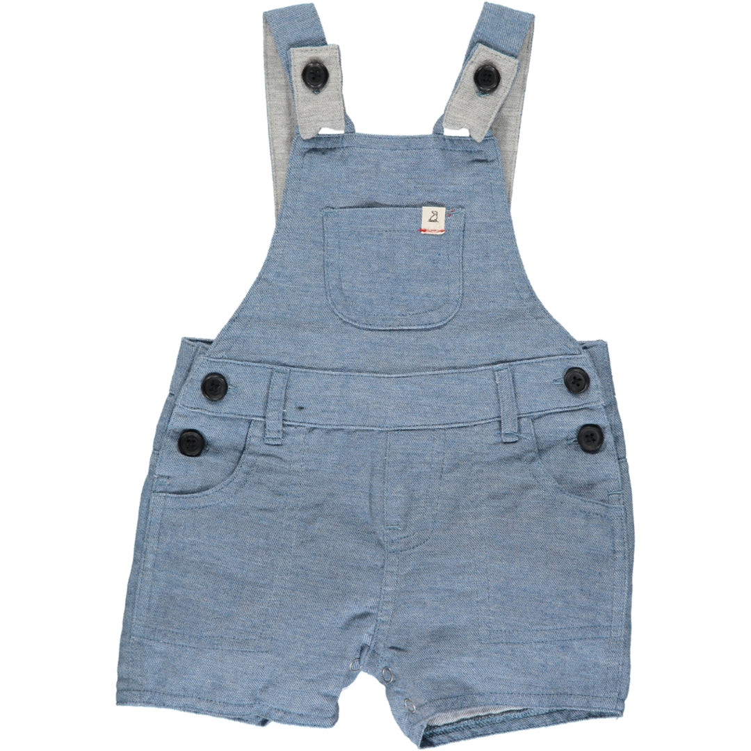 Bowline Shortie Overalls | Chambray