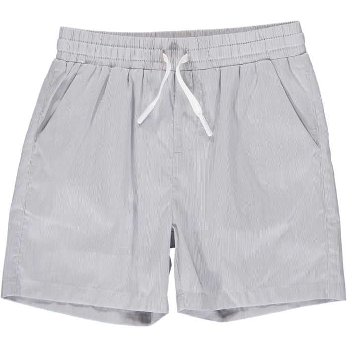 Surf Swim Shorts | Grey Microstripe