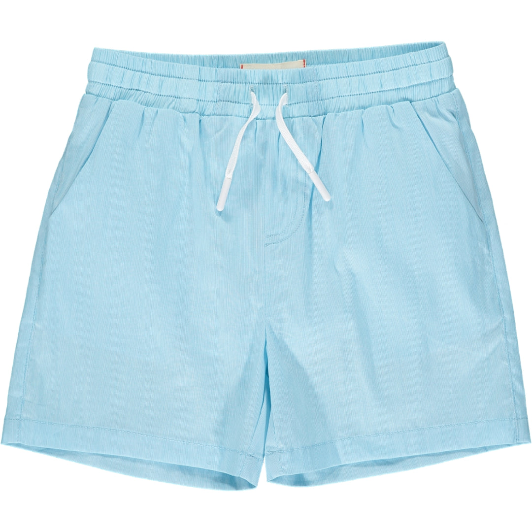 Surf Swim Shorts | Aqua Microstripe