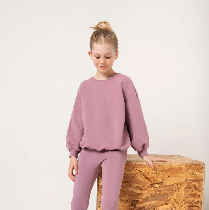 Miles Basics Girls' Sweatshirt | Mauve