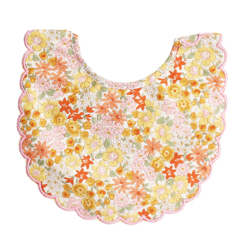 Scallop Sweet Marigold Bib