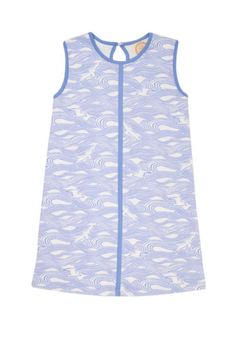 Daisy Dress Gull Play with Sunrise Boulevard Blue
