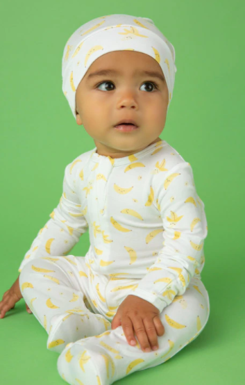 Banana Zipper Footie