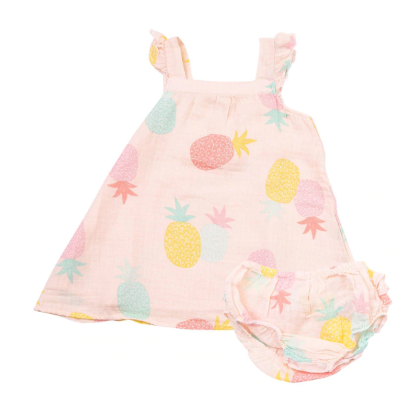 Pineapple Sundress Set