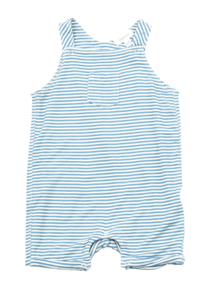 Whale Pod Overall Shortie