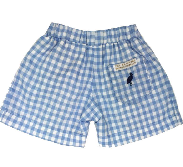Shelton Shorts Blue Grand Gasparilla Gingham