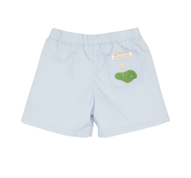 Shelton Shorts Buckhead Blue with Golf Applique