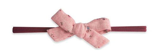 Cotton Print Bow Tie Skinnny