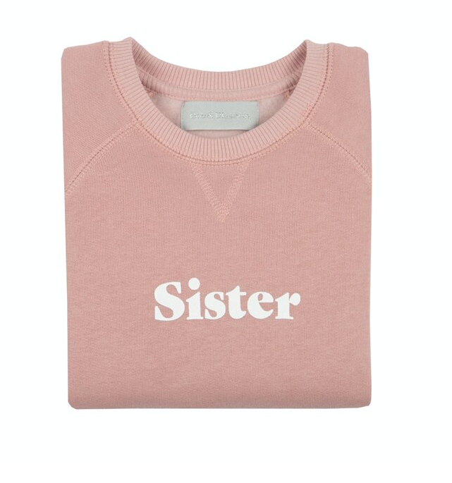 Faded Blush Sister Sweatshirt