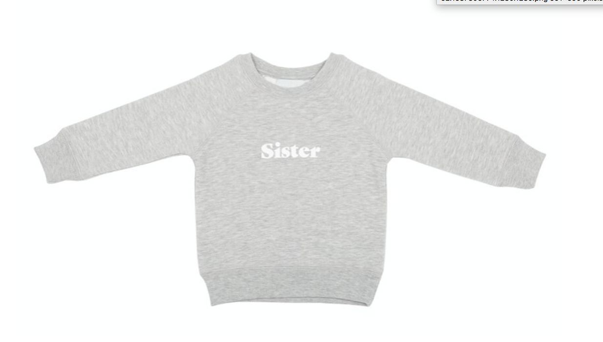 Grey Sister Sweatshirt