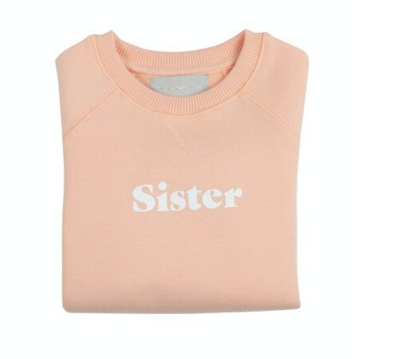 Peach Sister Sweatshirt