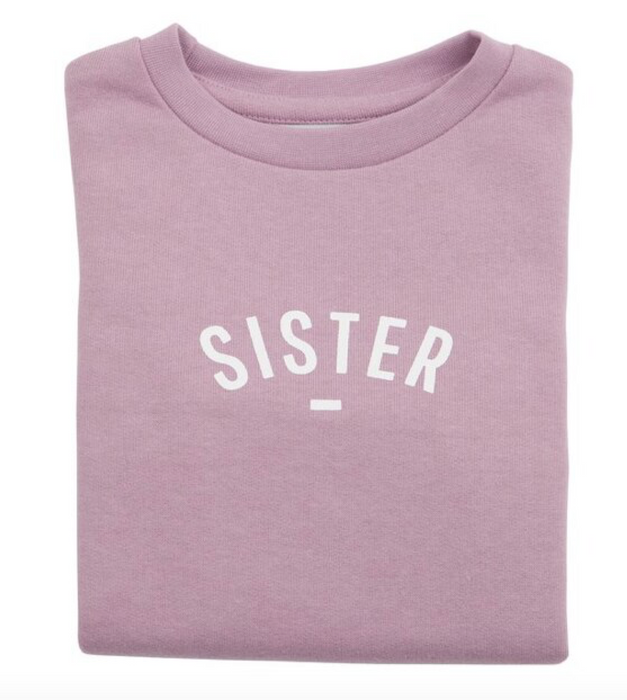 Dusty Violet Sister Sweatshirt