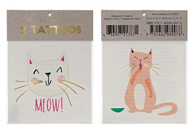 Small Set of Temporary Tattoos