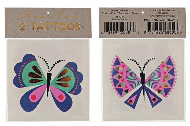 Small Set of Temporary Tattoos