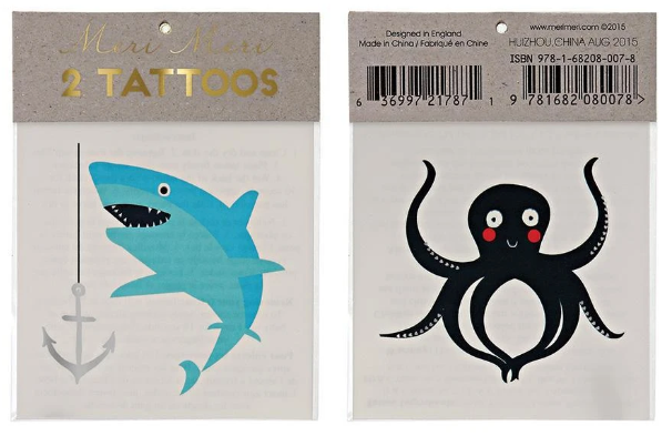 Small Set of Temporary Tattoos