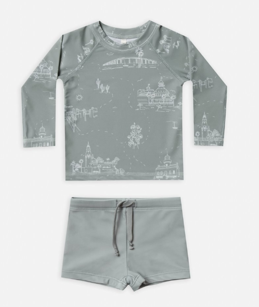 San Diego Rashguard Swim Set