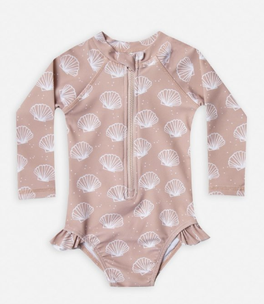Seashell Rashguard Onepiece