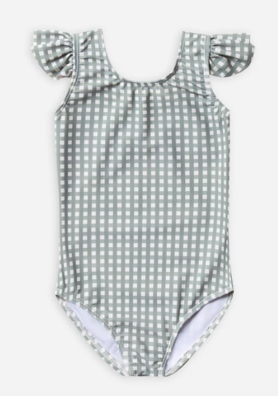 Gingham Frill Onepiece