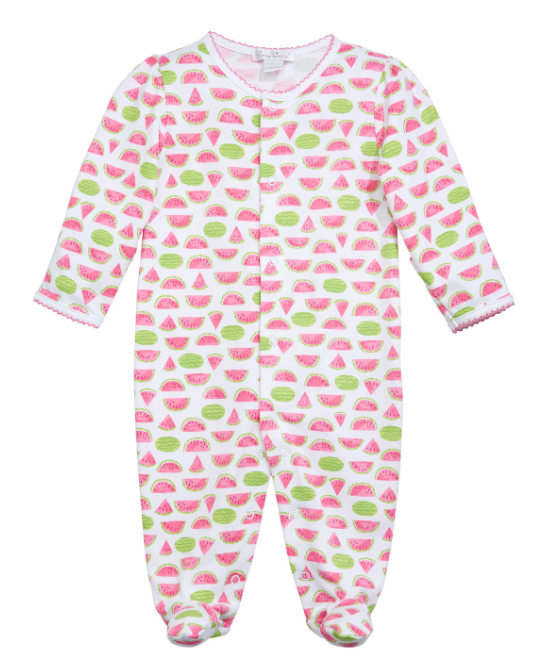 Whimsical Watermelon Footie